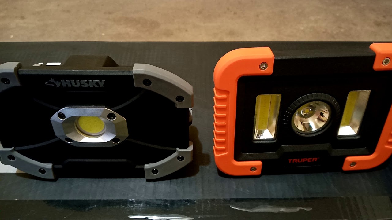 Lampara Husky vs lampara Truper