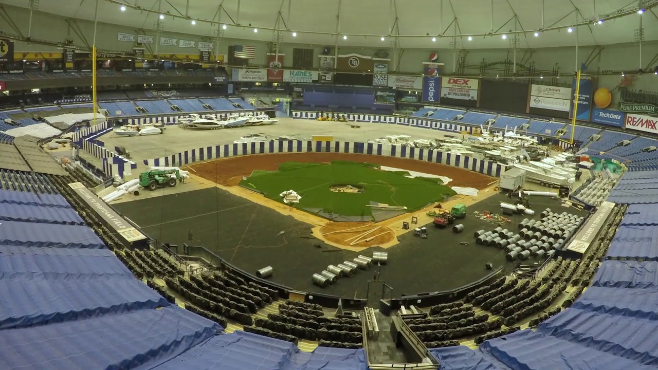 Tampa Bay Rays Shaw Sports Turf Time Lapse Video