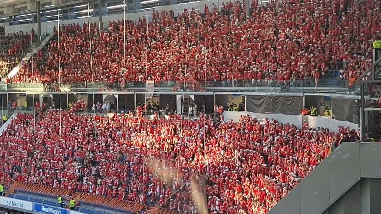 Union Berlin: Fans im Bernabéu / Real Madrid - Union Berlin / UEFA Champions League 2023