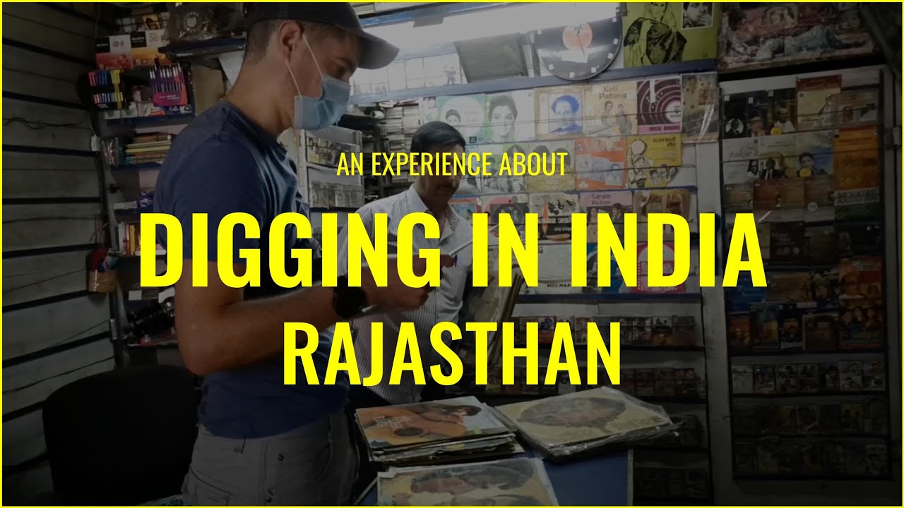 An experience about vinyl records digging in Rajasthan - India