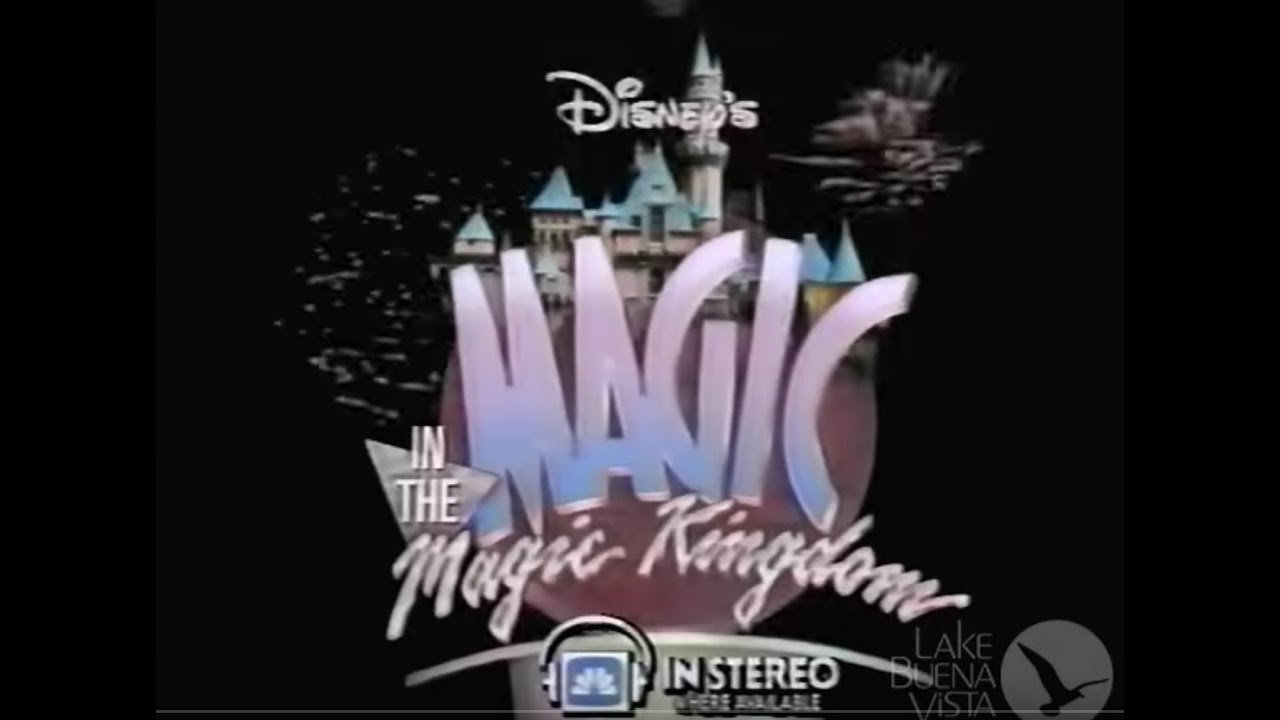 Disney's Magic In The Magic Kingdom - 1988 VHS