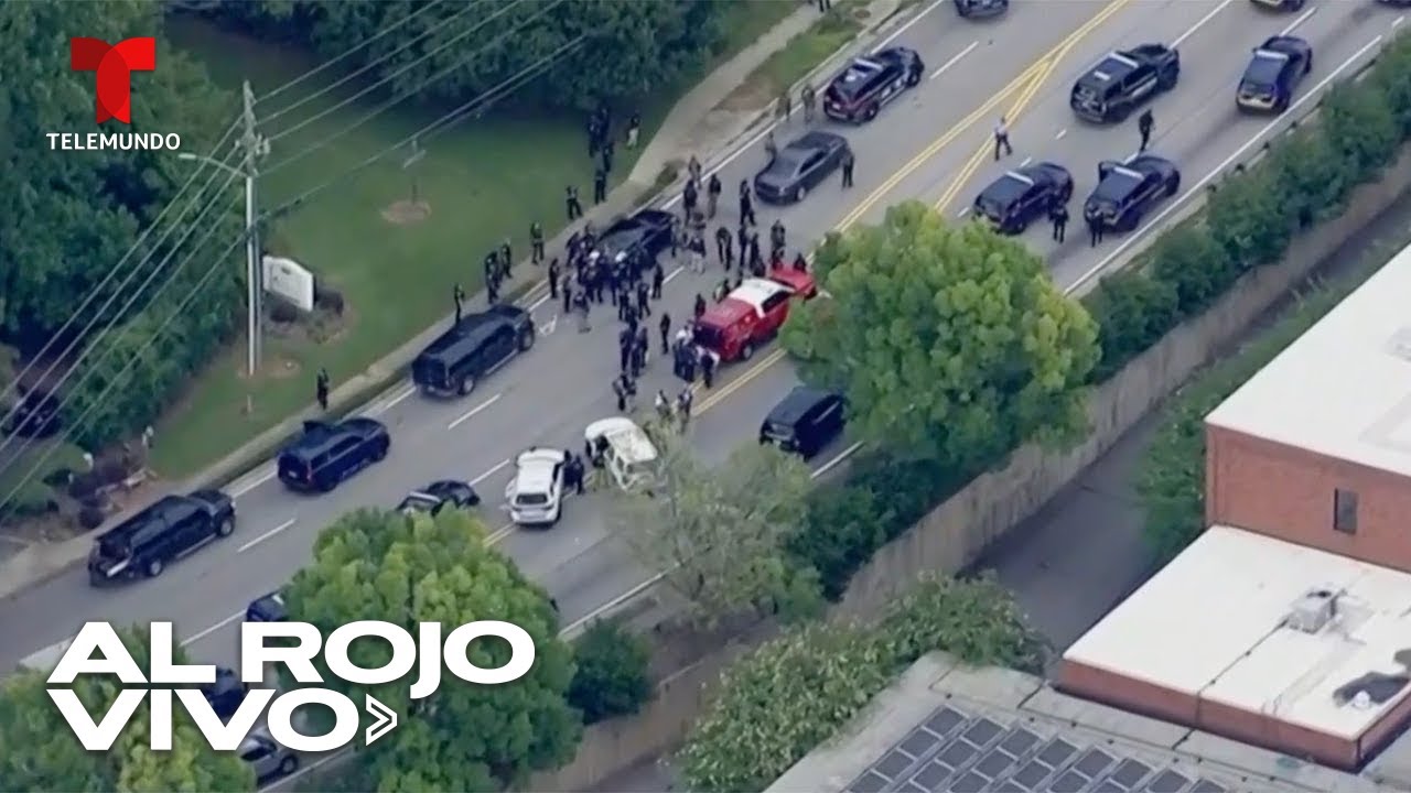 Tiroteo en la Universidad Emory de Atlanta deja un agente herido | Al Rojo Vivo | Telemundo