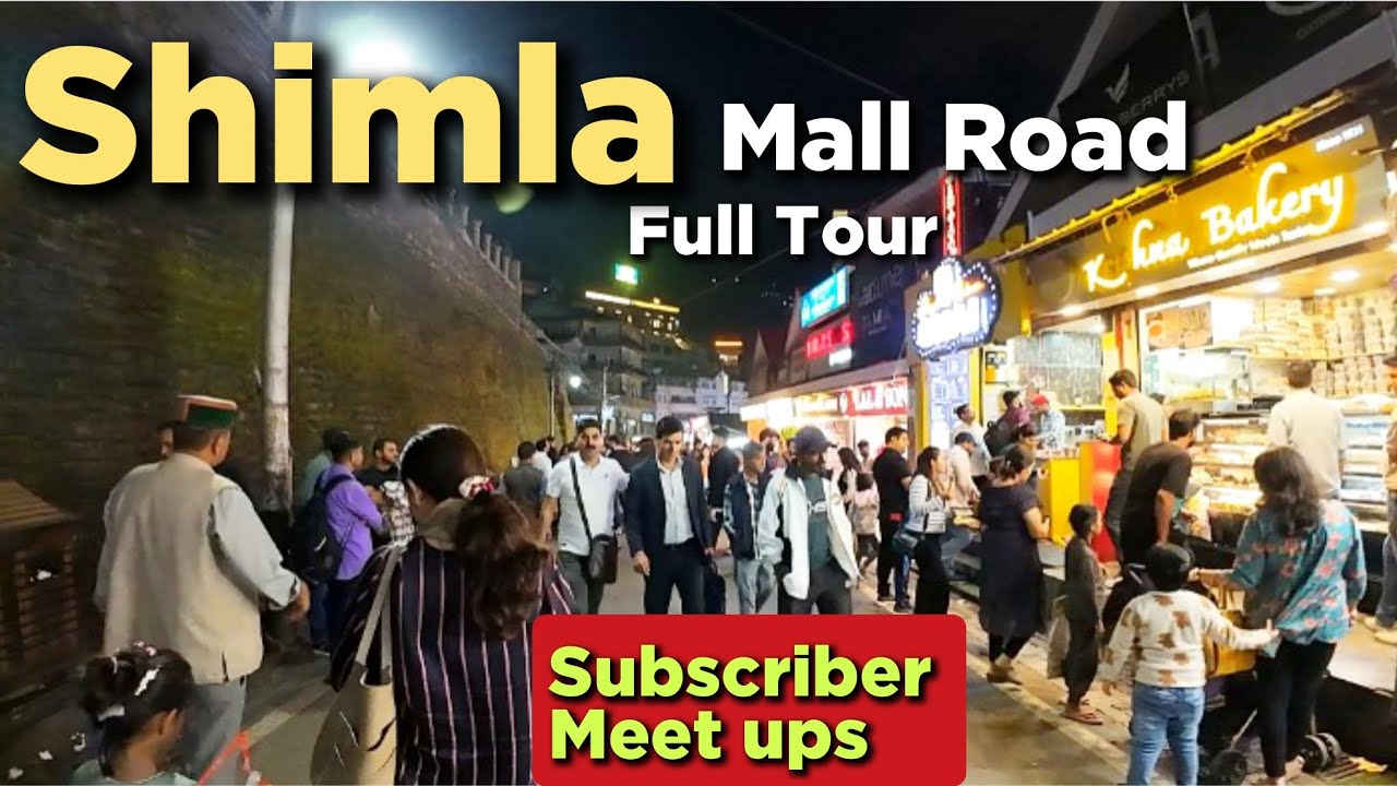 Mall Road Shimla || Shimla Mall Road || Shimla Tourist Places #shimla #shimlahimachalpradesh