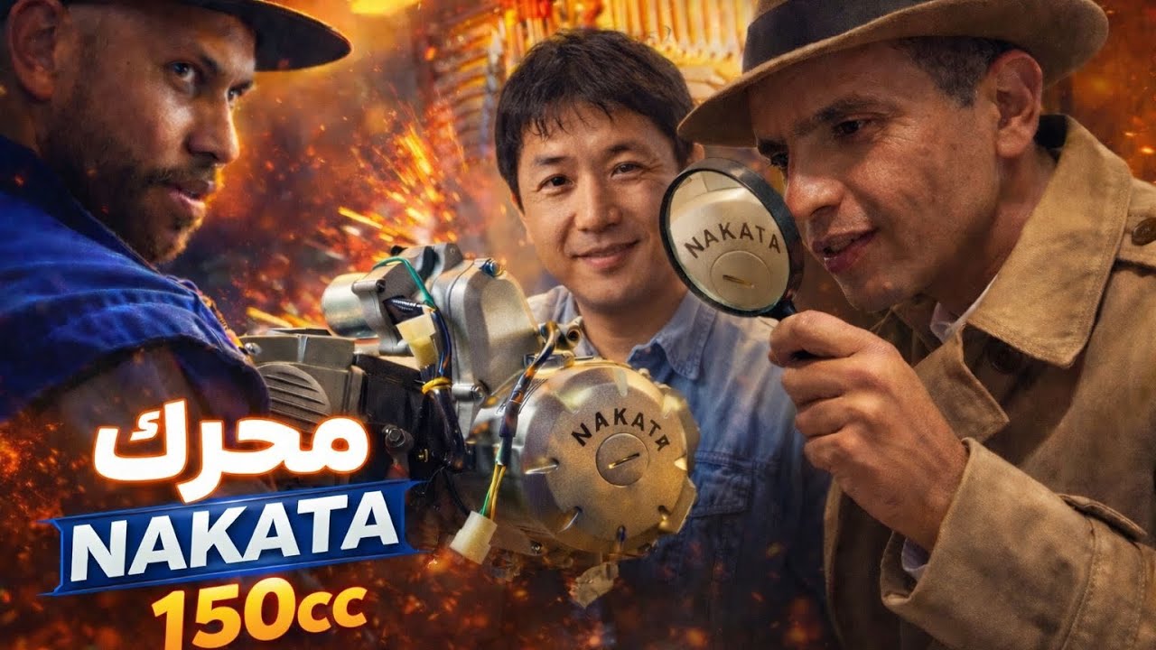 ماكينة 150c 🔥nakata لي فيها كورس💪🏿 امبرياج 18 درنا ليها تشريح مع المعلم عزيز 