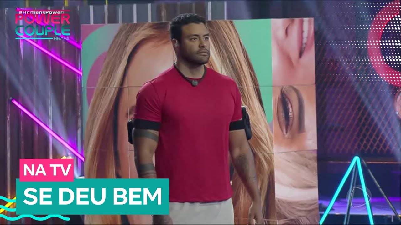 Antony mostra que é multitarefas e cumpre Prova dos Homens | Power Couple