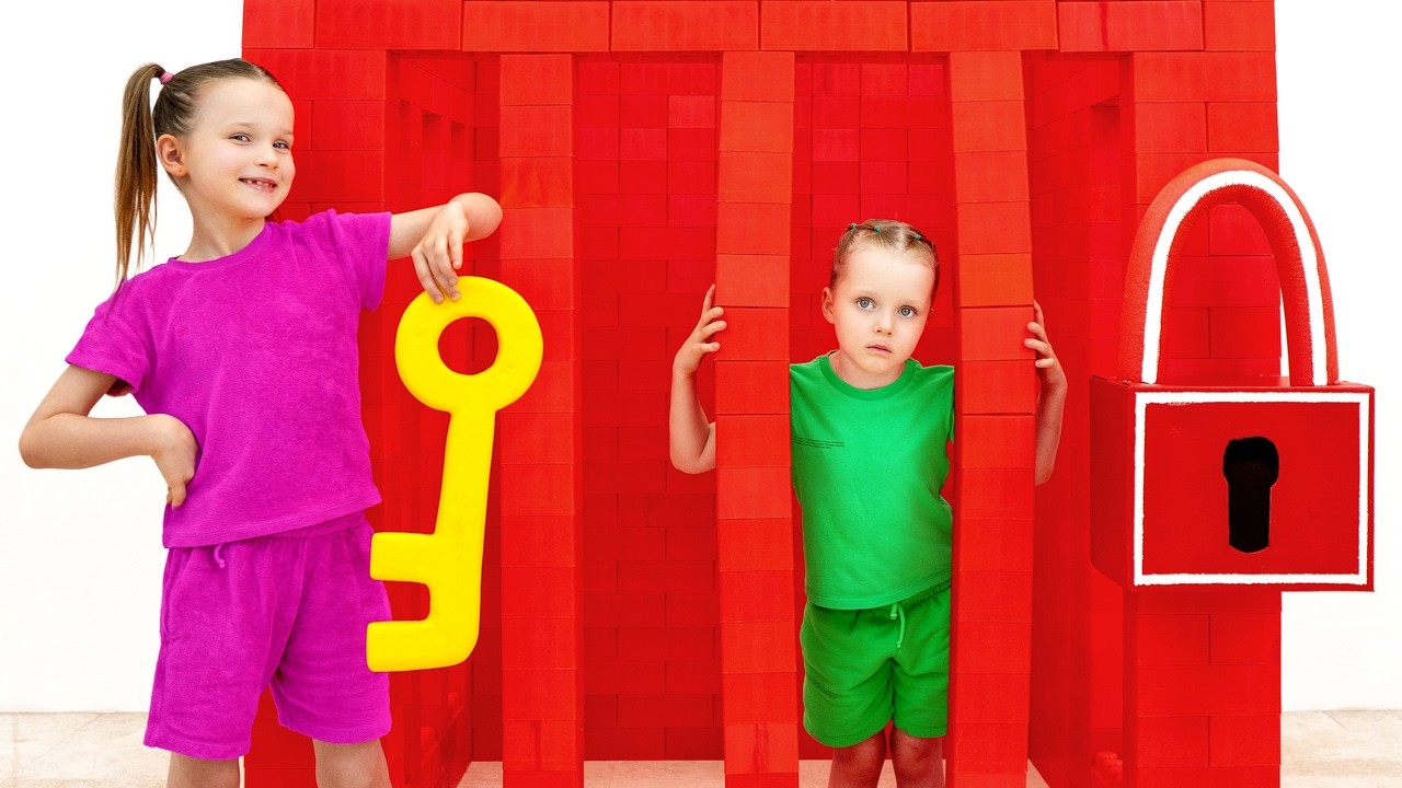 Алекс е заробен во подрум! 🚨 Предизвици за бегство и жешка лава авантури за деца