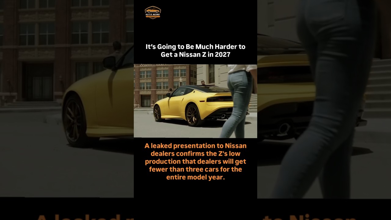The 2027 Nissan Z Is Going To Be Rare! 🤯