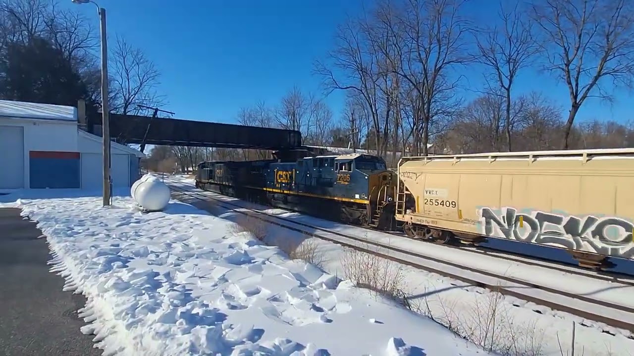 Slow day on the CSX Cumberland Sub and NS Hagerstown District
