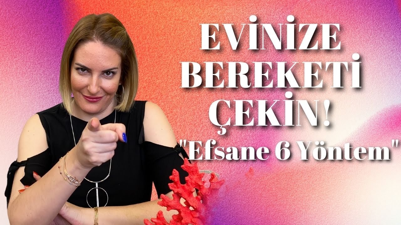 Bu Efsane 6 Yöntemi Mutlaka Denemelisiniz! 🤩 | EVİNİZE BEREKETİ ÇEKİYORUZ.🎉📣