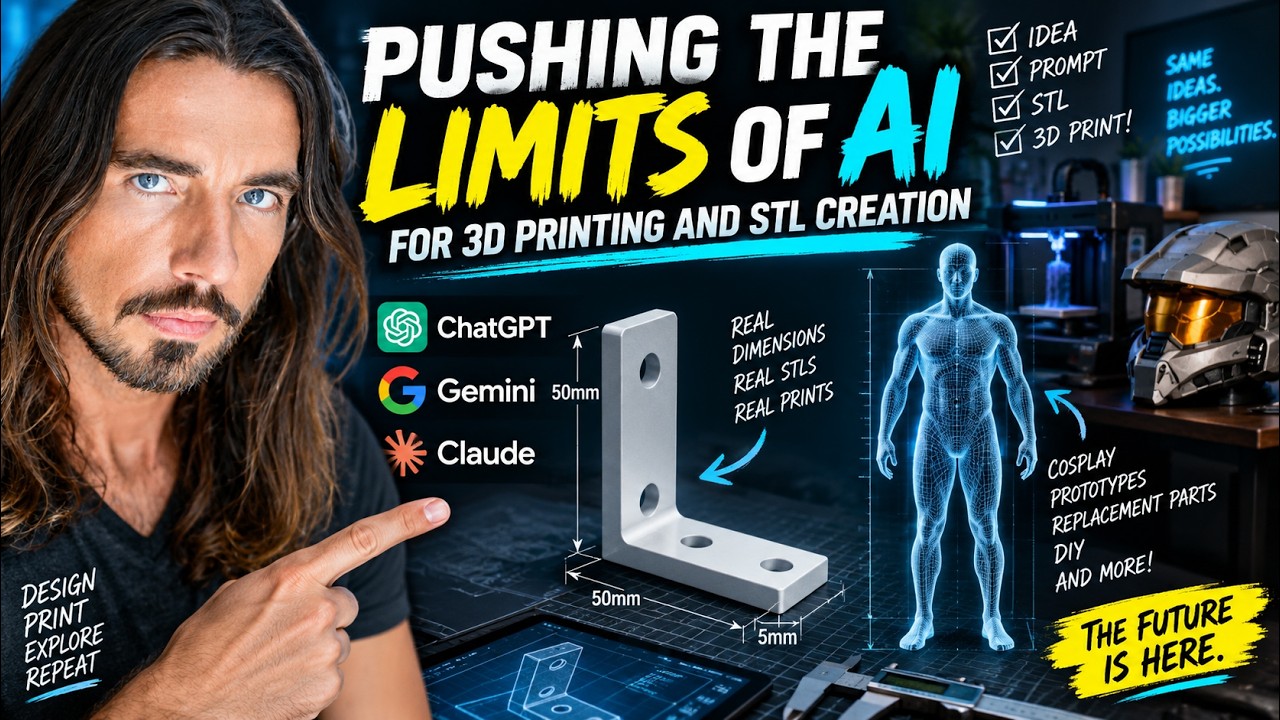 AI Can Now Make REAL 3D Printable STL Files to Scale &mdash; This Changes Everything