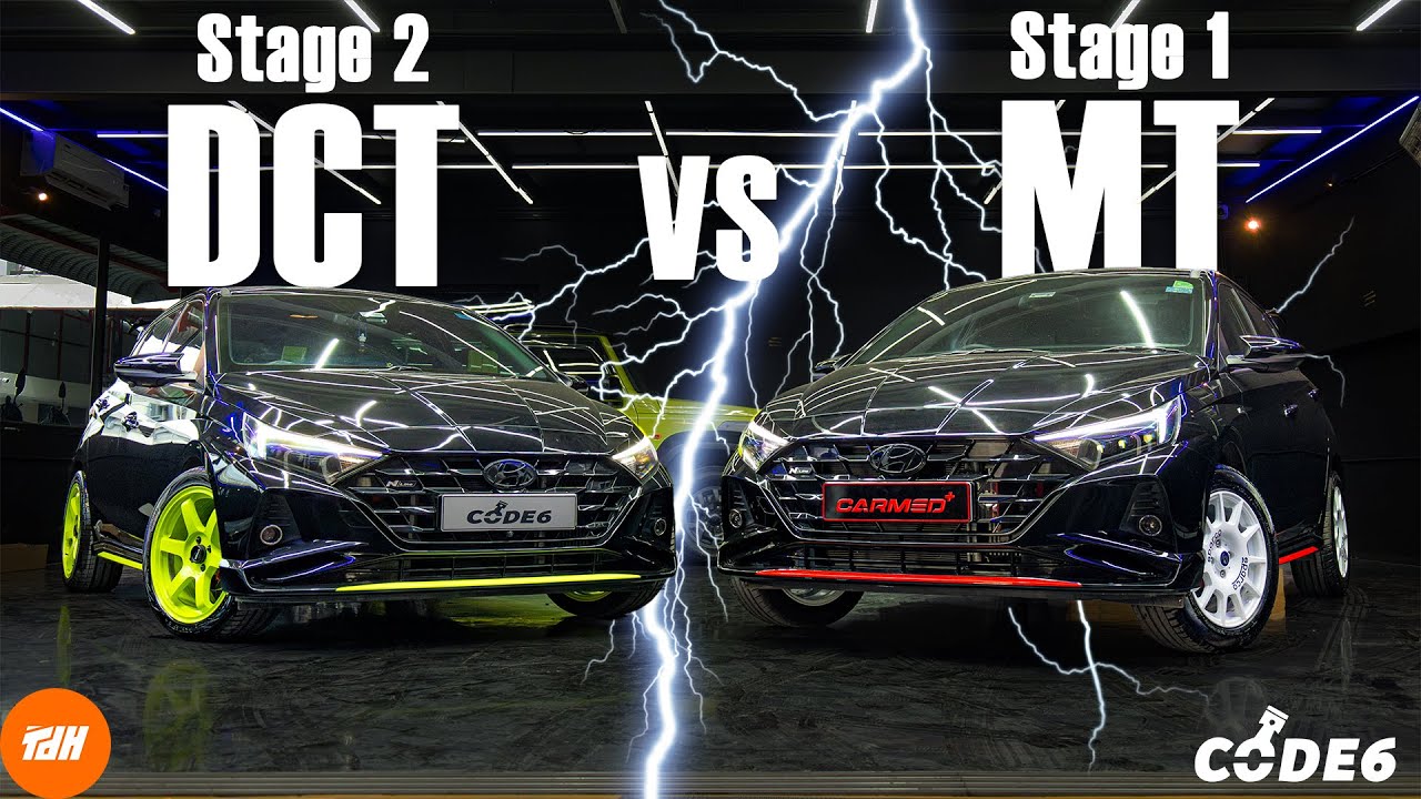 i20 N-Line DCT vs 6-Speed MT: Which one is the best for an enthusiast? | N-Line DCT vs N-Line MT