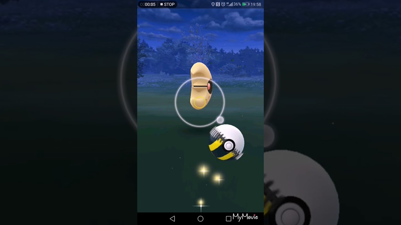First ever Lunatone catch!