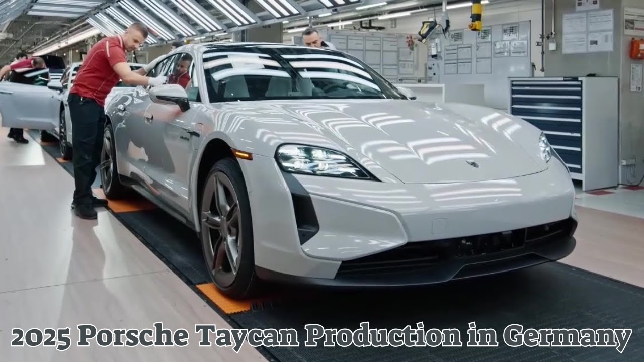 Inside the Future: 2025 Porsche Taycan Production Analysis | Stuttgart-Zuffenhausen Factory Tour