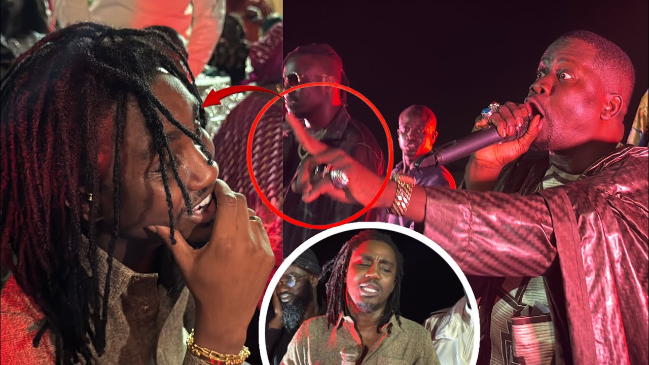 Oh Wally seck séduit par le griot Alassane Mbaye arrête sa musique et s’assoit pour le consommer