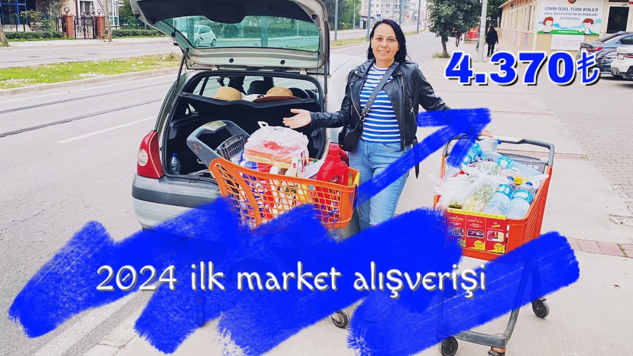 4.370 ₺ YENİ YILIN İLK DEV MARKET ALIŞVERİŞİ🥳FİYATLARIYLA NELER ALDIK BAKALIM❓