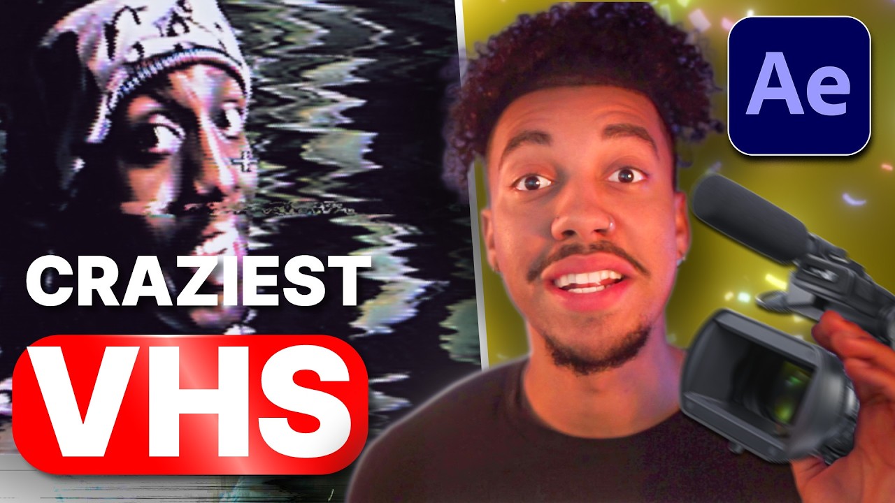 You Need This Trippy VHS Effect In Your Next Edit! (After Effects Tutorial)