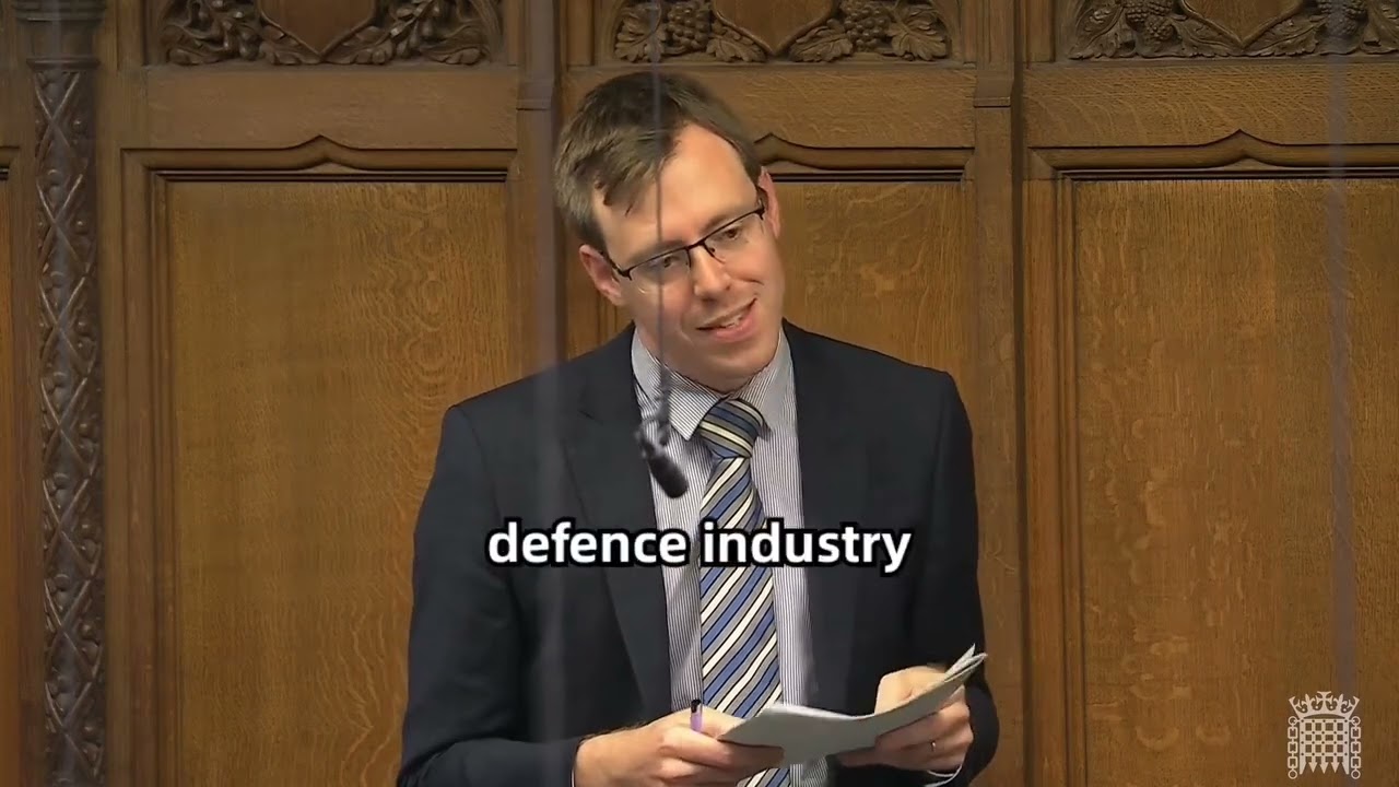 James Naish MP asks Ukraine question #rushcliffe #ukraine #mp #parliament #westbridgford #debate