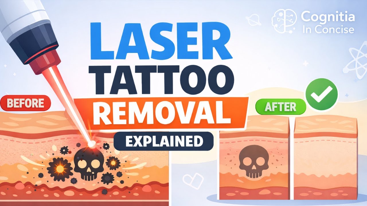 Why Tattoo Removal Is So Extreme | Laser Science Explained | Cognitia