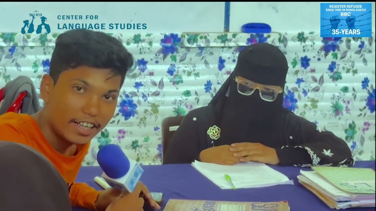Rohingya Girl interview Register Refugee 1992 in Bangladesh