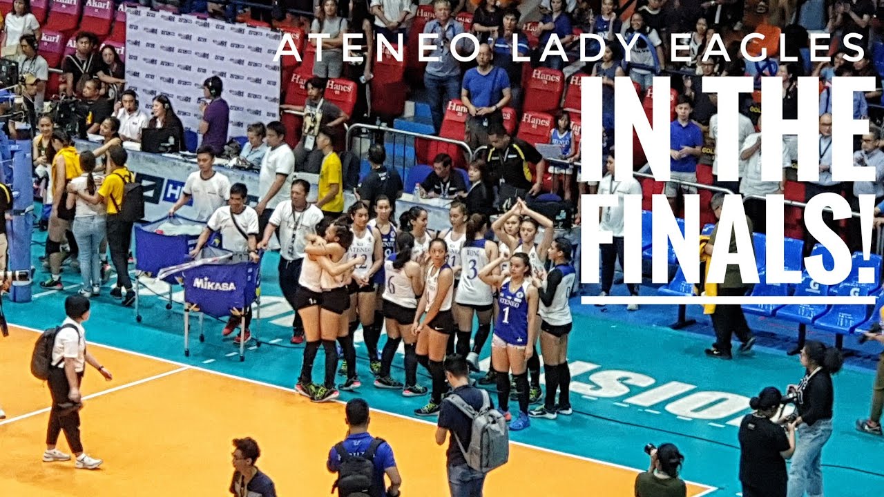Ateneo Lady Eagles Reaction after Win vs FEU