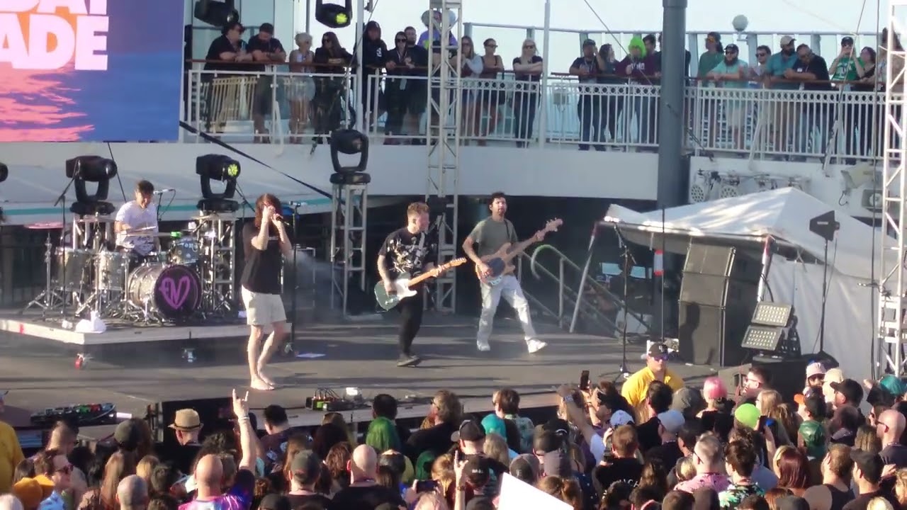 Mayday Parade - Demons, Never Sure (E.N.D. Cruise 2024 Day 1)