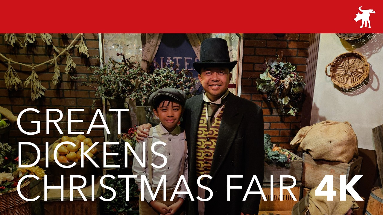 4K The Great Dickens Christmas Fair 2024