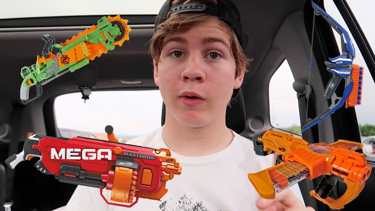 ROAD TRIP TO FIND NEW NERF GUNS!!