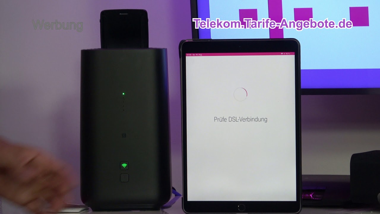 Inbetriebnahme / Installation Telekom Speedport Pro (WLAN Router - DSL, VDSL, Hybrid und Glasfaser)
