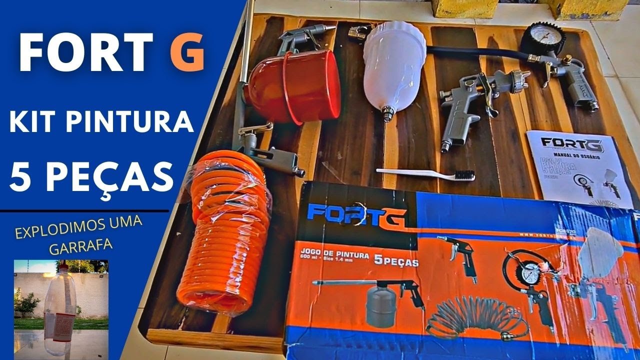 Kit FORT G - 5 PEÇAS para Compressor de Ar