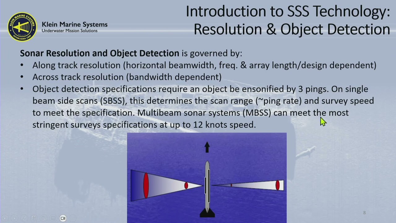 Side Scan Technology and compliance with Survey Standards/Specifications with Dr. Pete Ramsay