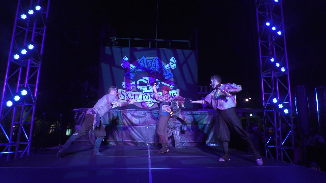 Skeleton Crew 4K @ Cirque Halloween Haunt Dorney Park 09/17/2022