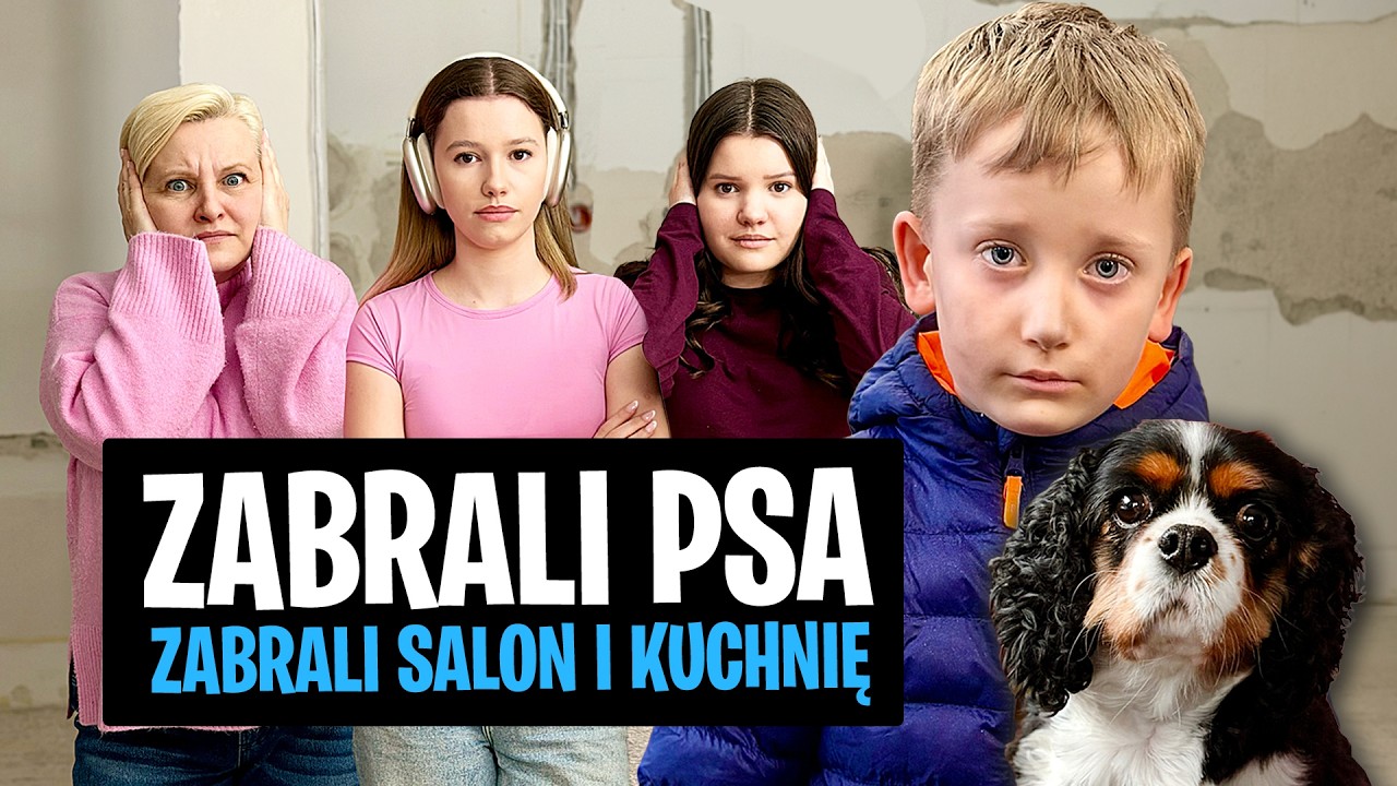 Zabrali psa. Zabrali salon i kuchnie.