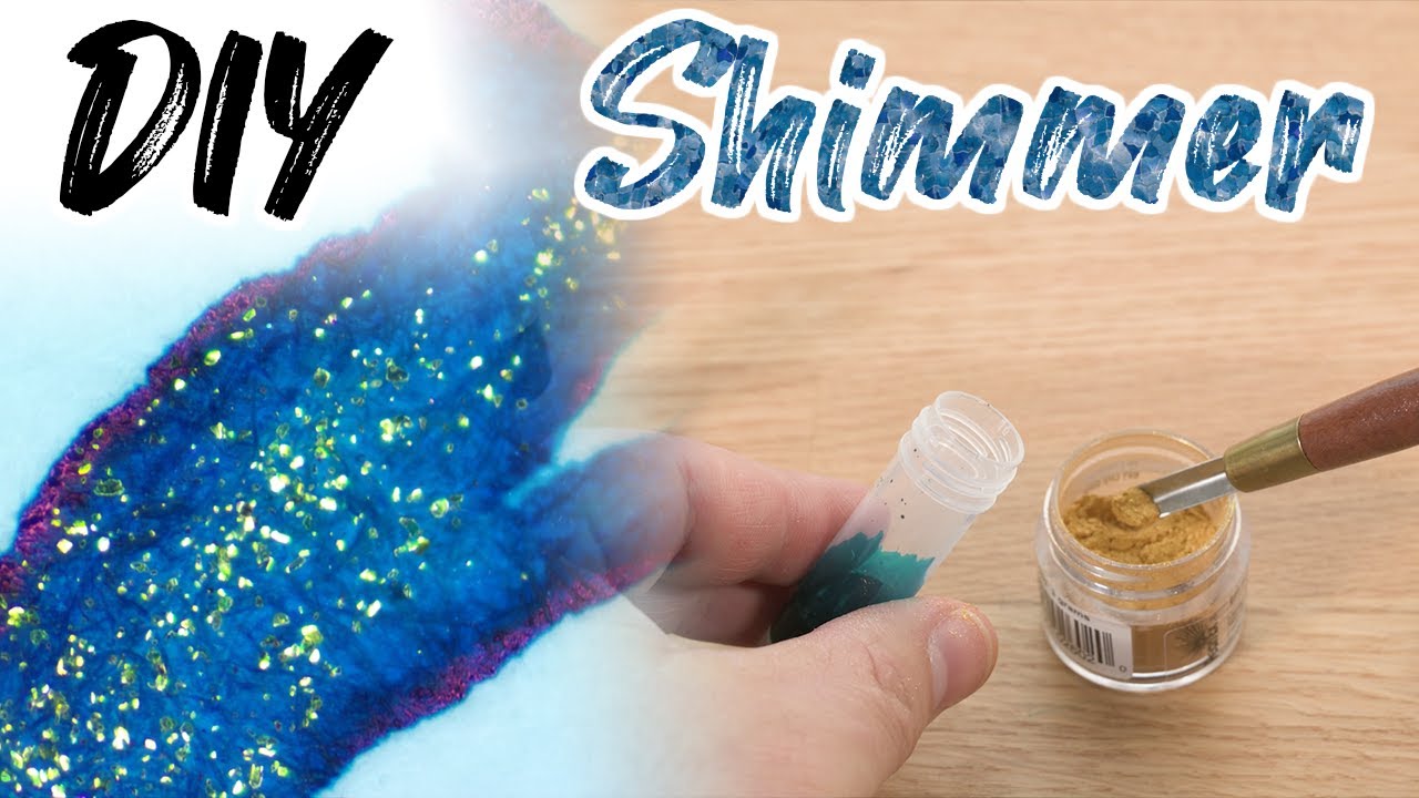 Save money on ink by making your own shimmer