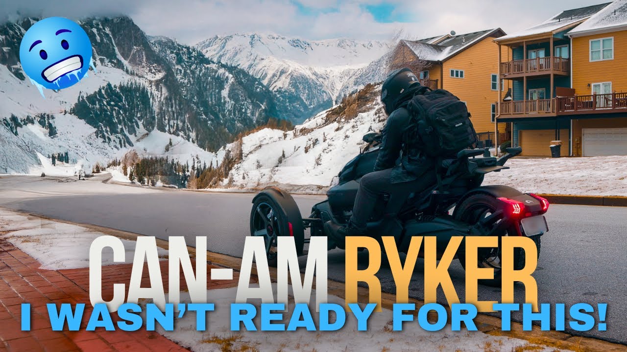 Riding a Can-am Ryker in Freezing Cold Weather (It Didn’t Go Well)