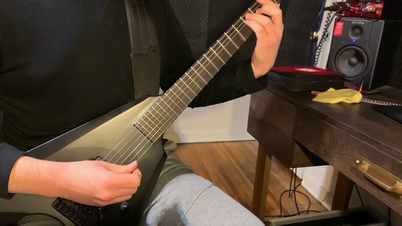 Dimmu Borgir - In Death's Embrace - Guitar Cover with LTD Black Metal Arrow