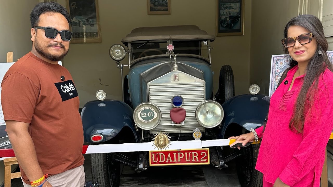 Vintage Car Museum Udaipur #vintage #car #collection #museum #udaipur #rajasthan #familyvlog #viral 