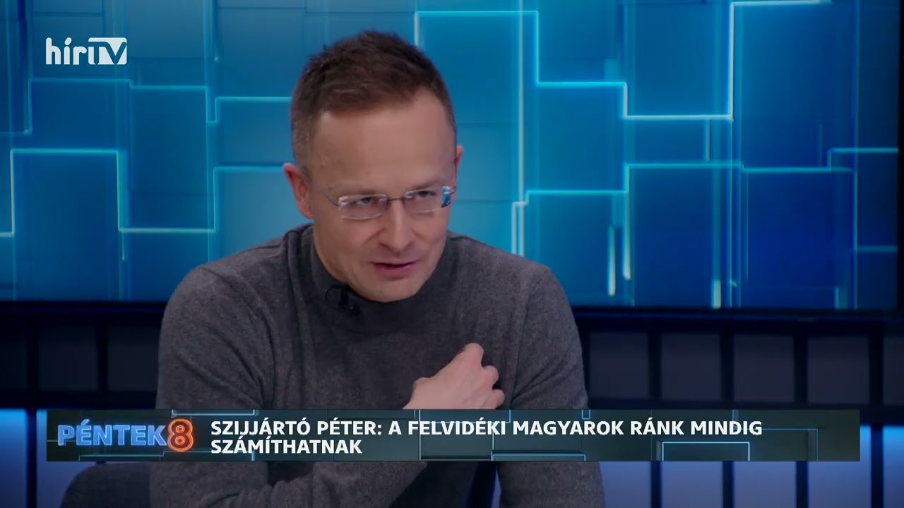 Péntek 8 - Az energia kérdése át van ideologizálva - HírTV