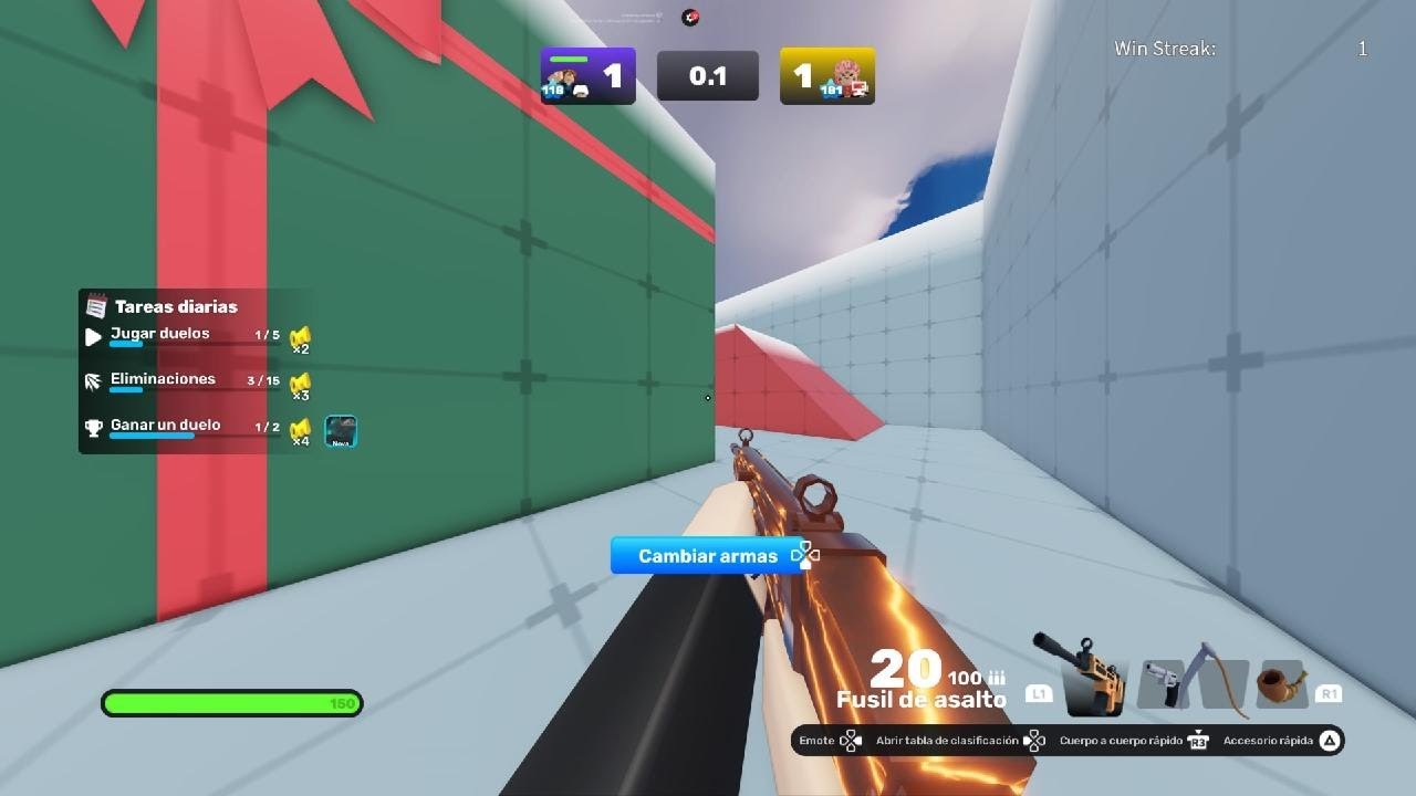 Jugando el modo de doble problema