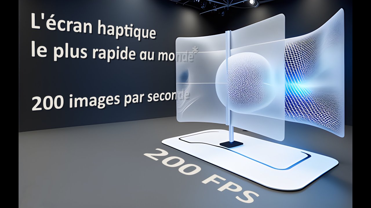 Nouvelle génération d'écran permettant de percevoir sans les yeux ! #aveugle #malvoyant #nonvoyant