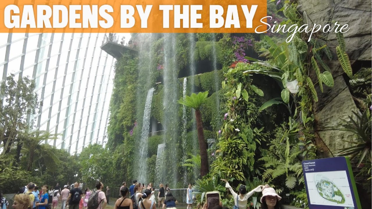 🌿 Gardens by the Bay Adventure: Cloud Forest & Flower Dome Magic! Singapore