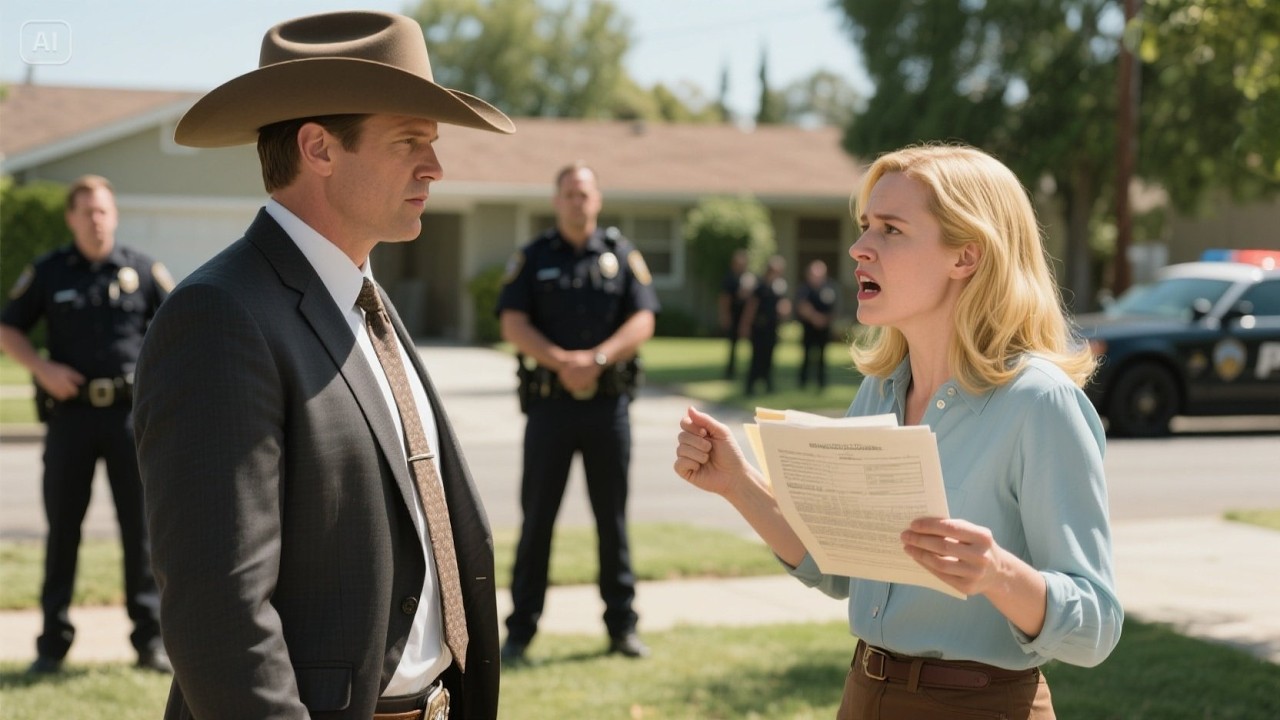 I Inherited an Old House  HOA Karen Kept My Driveway; Im the Sheriff Who Towed Her Car
