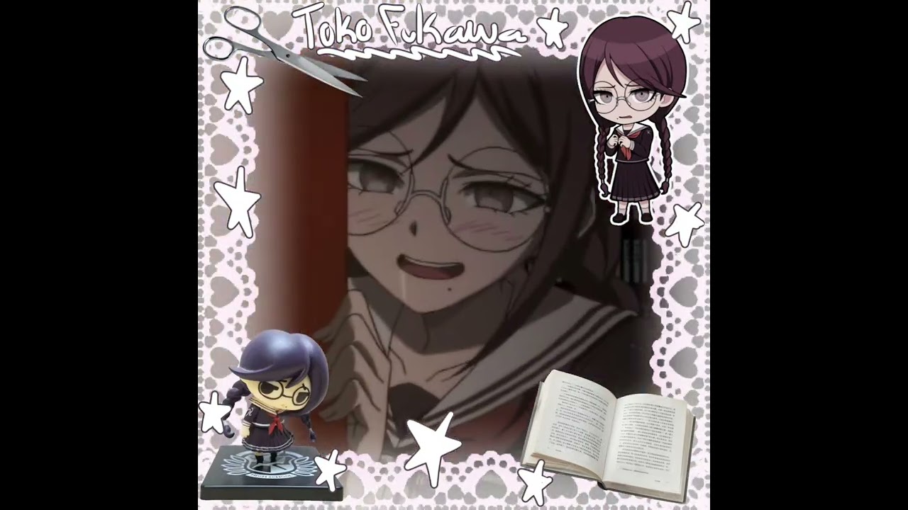 Stomach book - fukuona girl // Toko edit// #danganronpa #danganronpaedit #tokofukawa #edit 