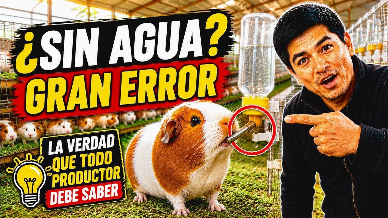 Pregunta 1 ¿Cuáles son los beneficios de suministrar agua a los cuyes en la crianza comercial?
