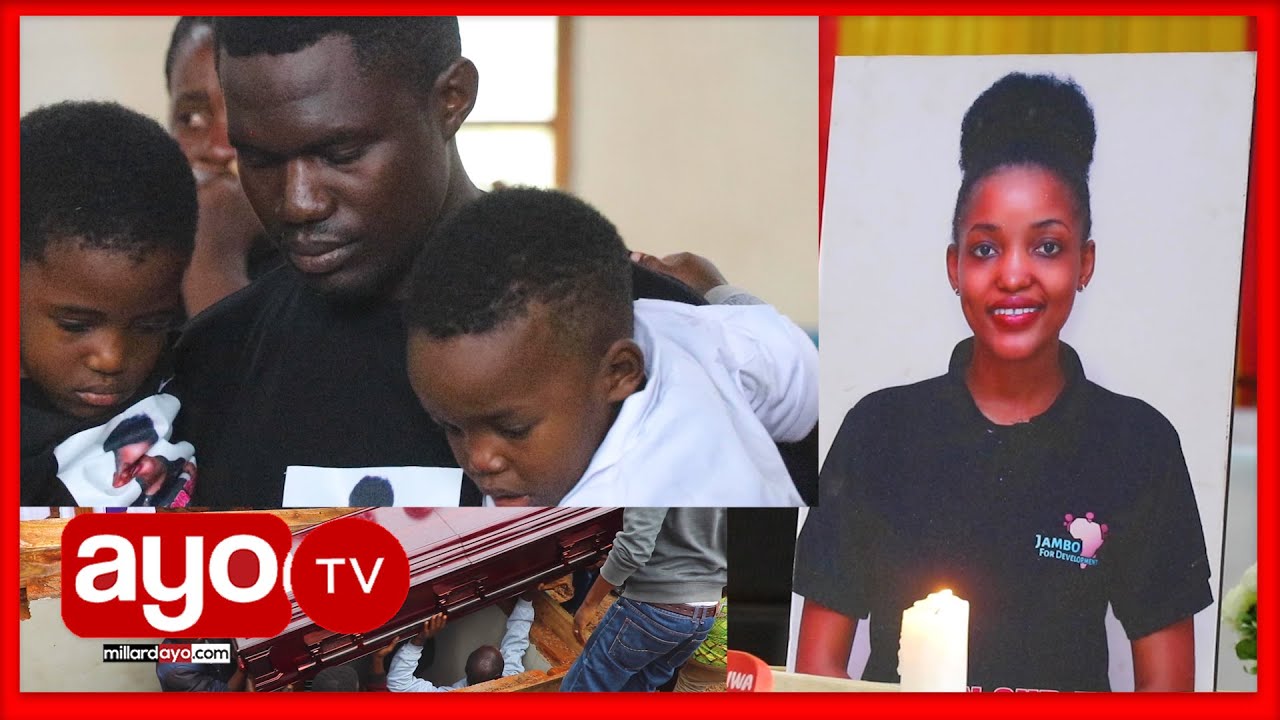 MREMBO ALIYEFARIKI KWENYE AJALI YA NDEGE AZIKWA KIGOMA"KAACHA MUME NA WATOTO WADOGO WAWILI"