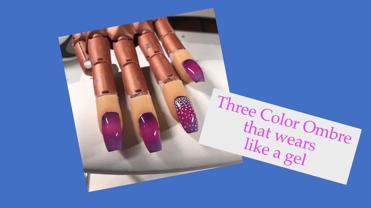 Three Color Ombre | YN Caption Conversion System | The Mani Maniac