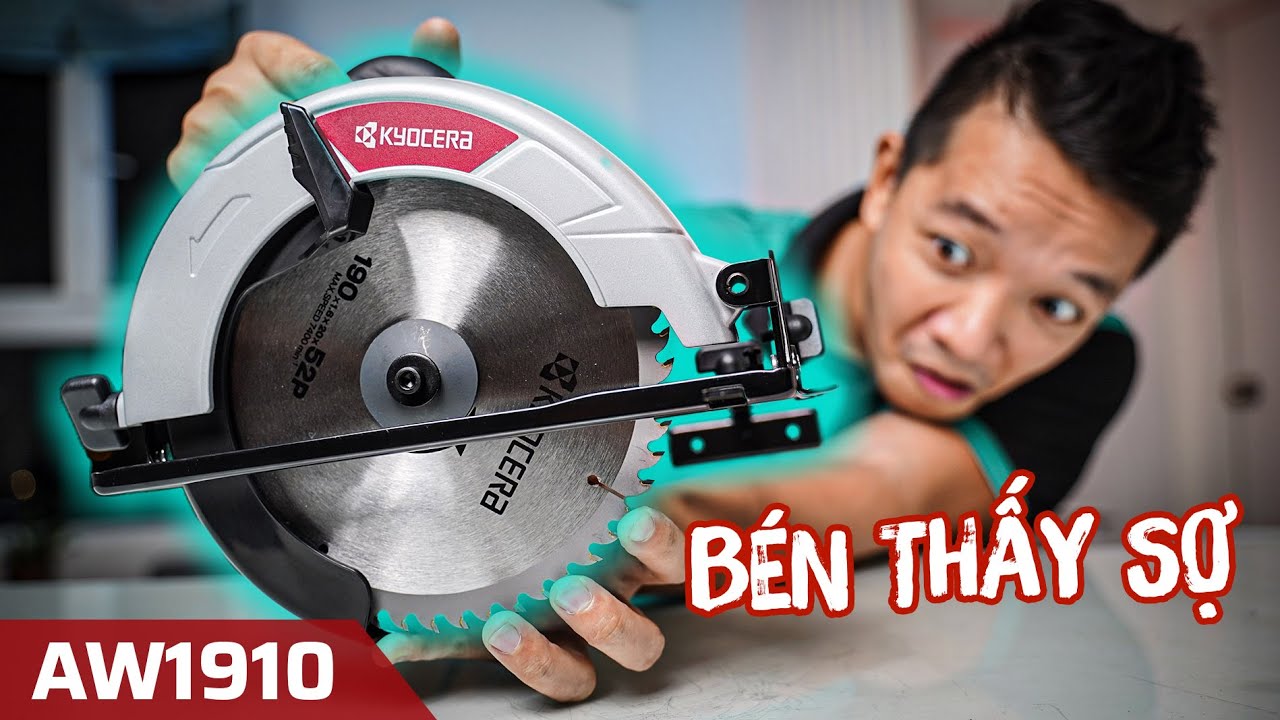 Lại 1 Quả Máy Giá Tốt Từ Kyocera - Cưa Đĩa AW1910, Liệu Có Qua Mặt Được Các Anh Lớn
