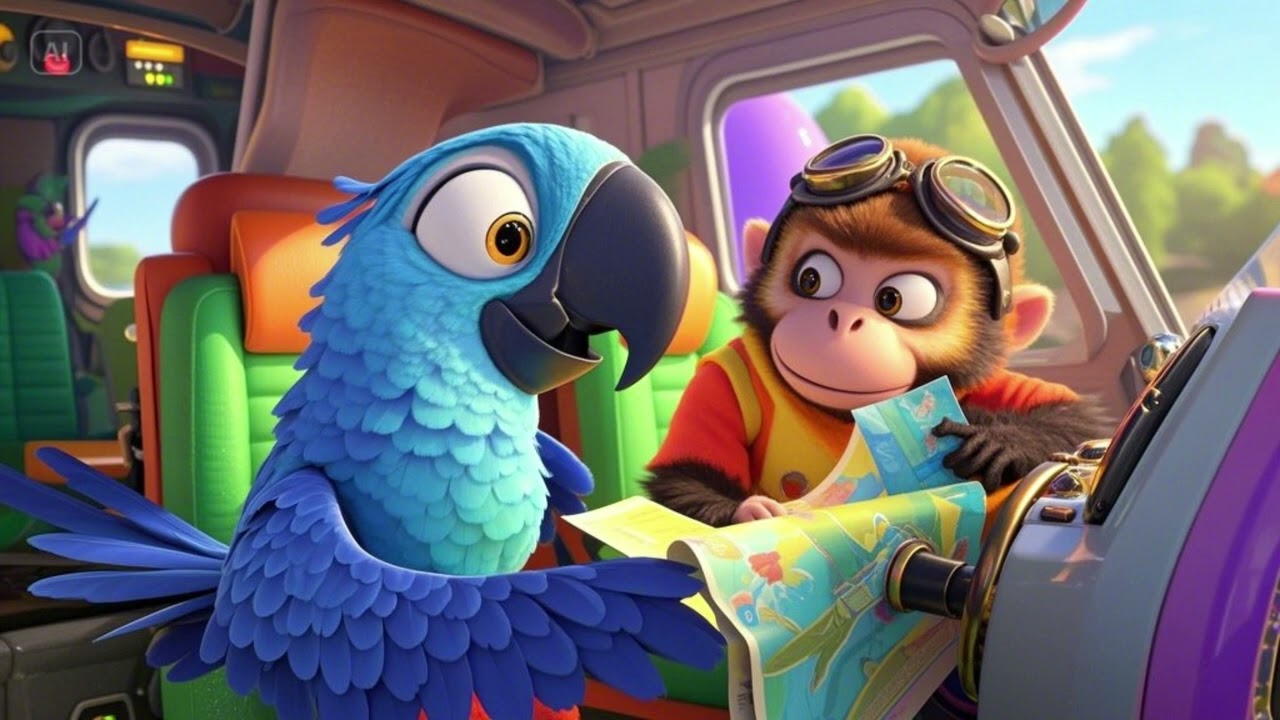 Parrot&rsquo;s Flight Plan with Monkey 🦜✈️🐒