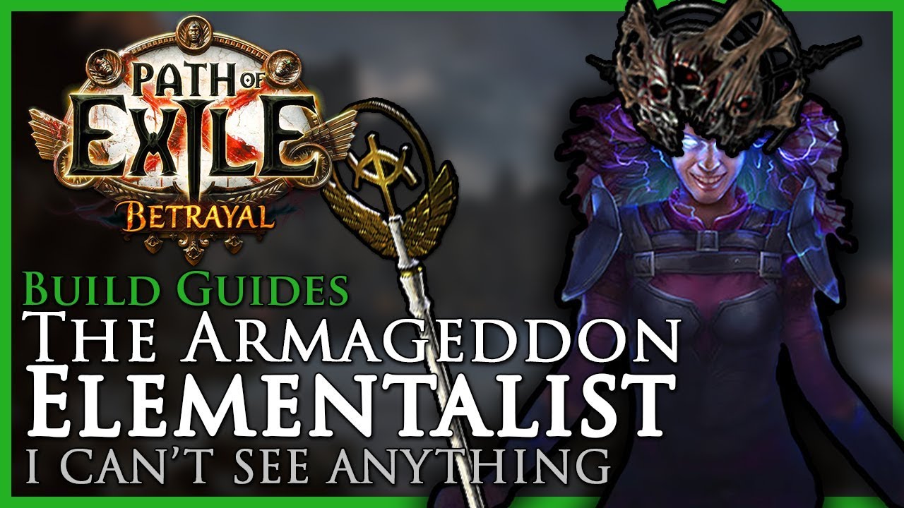 Path of Exile [3.5]: The Armageddon Elementalist - Build Guide