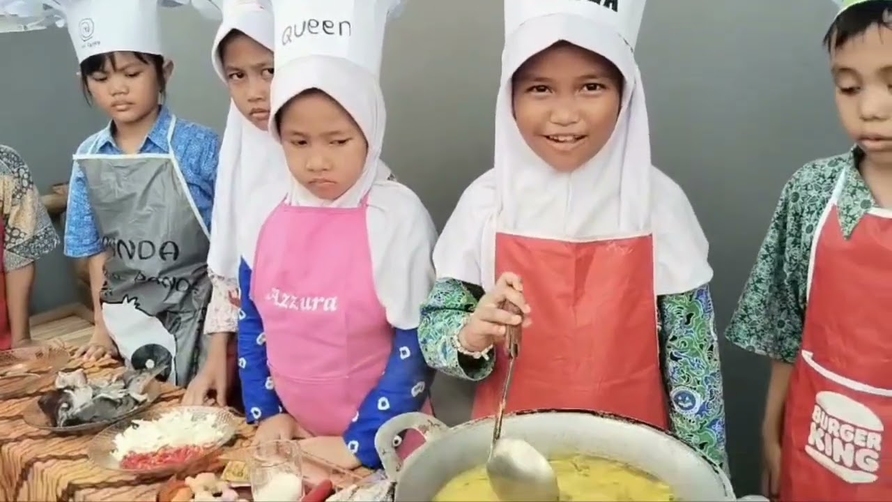 KEGIATAN P5 KELAS 1A - SAYUR GABGGA PATIN - MASAKAN KHAS KALIMANTAN