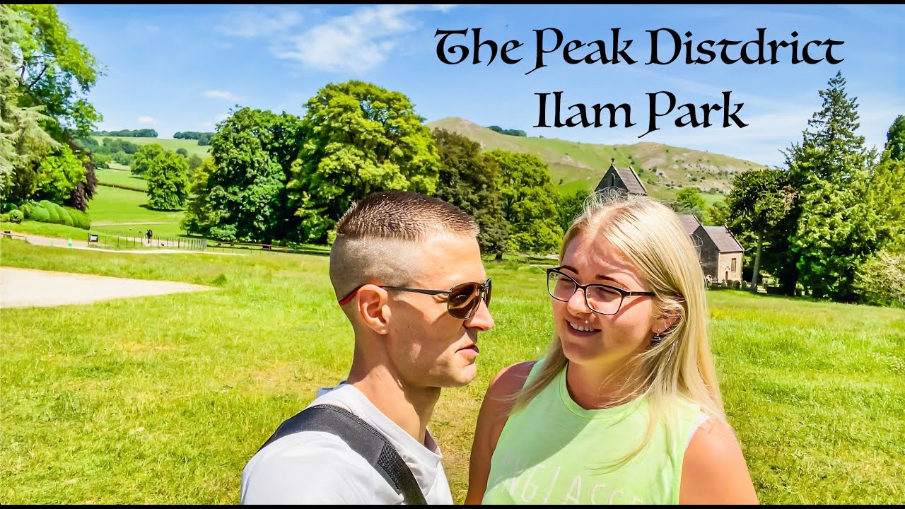 Peak district - Walk around Ilam Park near Dovedale  4K